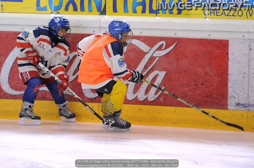 2012-06-22 Stage estivo hockey Asiago 0472 Partita - Alessandro Brigada